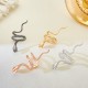 Creative Snake Shaped Cartilage Cuff No Piercing Earrings, Fashionable Coiled Snake Ear Cuff