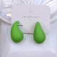 Design-Inspired Chunky Drop Earrings, Minimalist Fashion Acrylic Studs Earrings