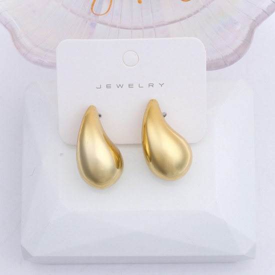 Design-Inspired Chunky Drop Earrings, Minimalist Fashion Acrylic Studs Earrings