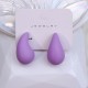 Design-Inspired Chunky Drop Earrings, Minimalist Fashion Acrylic Studs Earrings