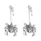 Gothic Dark Scorpion Ear Cuff - Punk Hip-Hop Creative Faux Scorpion Cartilage Earring, Alloy Material