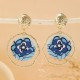 Handmade Polymer Clay Combined Drop Earrings - Creative Dangle Jewelry