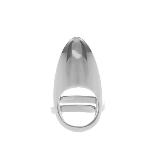 New Zircon Nail Cover Ring, Unique and Stylish Removable Manicure Finger Ring