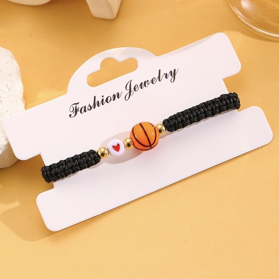 2025 New Braided Bracelet, Adjustable Football, Rugby & Tennis Couple Wristband