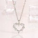 Simplistic Heart Pendant Necklace & Valentine's Day Necklace