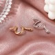 Snake Shape Cartilage Earrings No Piercing, Punk Hip Hop Spiral Alloy Ear Cuff